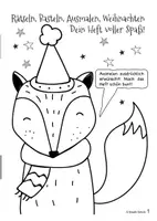 Vorschau - Mal- und Bastelvorlagen - Winterbuch Klasse 2 und 3 (Bei nicht Muttersprache oder Nachzügler) - Deckblatt