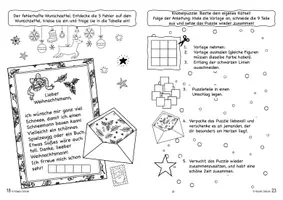 Vorschau - Mal- und Bastelvorlagen - Winterbuch Klasse 2 und 3 (Bei nicht Muttersprache oder Nachzügler) - Seite 3