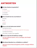 Vorschau - Arbeitsblätter - Nashorn: Leseverständnis und Kreuzworträtsel mit Lösungen - Seite 3