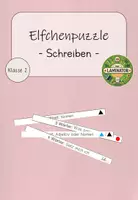 Vorschau - Spiele - Puzzlestreifen Elfchenaufbau: Schreiben (Kl.2) - Deckblatt