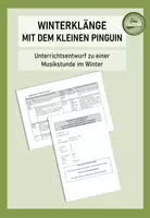 Vorschau - Stundenentwürfe - Unterrichtsentwurf Musik: Winterklänge - Deckblatt