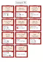 Vorschau - Spiele - Lesespiele 'Lesen und malen' Weihnachten in 4 Schwierigkeitsstufen - Seite 2