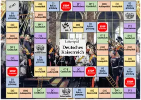 Vorschau - Spiele - Interaktives Leiterspiel: Deutsches Kaiserreich - Deckblatt