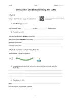 Vorschau - Arbeitsblätter - Materialpaket: Optik - Seite 1