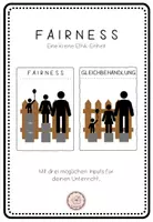 Vorschau - Stundenentwürfe - Ethik: FAIRNESS und GLEICHBERECHTIGUNG - Deckblatt