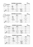 Vorschau - Spiele - Game (Describe, Mime, Draw) - Animals (Differenziert: 2 Schwierigkeitsstufen) - Seite 3