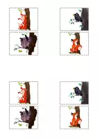 Vorschau - Arbeitsblätter - Aufbau einer Fabel - Am Beispiel: "Der Fuchs und die Krähe" - Seite 3