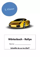 Vorschau - Arbeitsblätter - Wörterbuch-Rallye: Erstes Arbeiten mit dem Wörterbuch (5. Klasse) - Seite 2