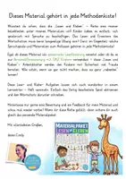 Vorschau - Arbeitsblätter - Deutsch Klasse 1 Lesen und Kleben Gegenteile Deutsch - Seite 1