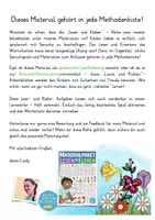 Vorschau - Arbeitsblätter - Frühblüher Sachunterricht Lesen und Kleben Arbeitsblätter - Seite 1