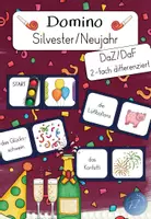 Vorschau - Spiele - Domino - Silvester / Neujahr (DaZ/DaF) - Deckblatt