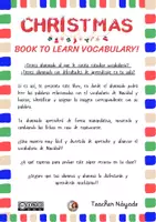 Vista previa - Juegos / Gamificación - MY CHRISTMAS BOOK TO LEARN VOCABULARY! - Portada