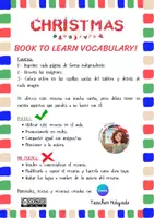 Vista previa - Juegos / Gamificación - MY CHRISTMAS BOOK TO LEARN VOCABULARY! - página 1