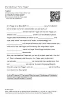 Vorschau - Arbeitsblätter - Arbeitsblätter zum Thema "Flagge" + Lösung & MP3 + Infografik - Deckblatt