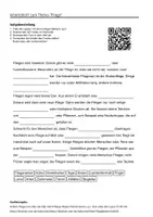 Vorschau - Arbeitsblätter - Lernposter + Arbeitsblätter zum Thema "Fliege" + Lösung & MP3 + Mindmap + Infografik - Seite 1