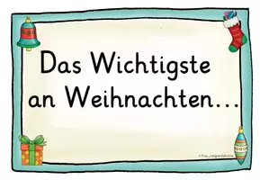 Vorschau - Arbeitsblätter - "Das Wichtigste an Weihnachten" (zum Bilderbuch - fächerübergreifend) - Seite 2