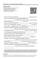 Vorschau - Arbeitsblätter - Lernposter + Arbeitsblätter zum Thema "Frankfurt am Main" + Lösung & MP3 + Mindmap + Infografik - Seite 1