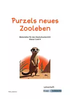 Vorschau - Arbeitsblätter - Purzels neues Zooleben – Lehrerheft PDF – Einzellizenz - Seite 2