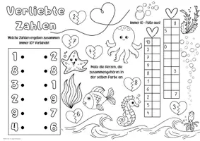 Vorschau - Mal- und Bastelvorlagen - Megapaket - Spiel- & Rätselmatten "Mathematik" | Rechnen - Malen & Rätseln | Aufgaben für Schnelle | Ich bin fertig Aufgaben | Lückenfüller - Seite 2