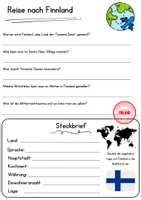 Vorschau - Arbeitsblätter - Finnland Entdecke die Welt DaZ Leseverstehen Klasse 3 Lesetext mit Fragen Deutsch - Seite 2