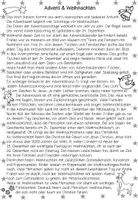 Vorschau - Arbeitsblätter - Advent & Weihnachten Leseweg, Sachtext, Sachunterricht, Deutsch, Klasse 3, Klasse 4 - Seite 3
