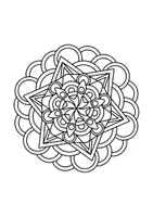 Vorschau - Mal- und Bastelvorlagen - 15 Mandalas mit einfachen Mustern, ab Klasse 1 - Seite 3