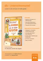 Vorschau - Stundenentwürfe - Unterrichtsmaterial zu ›Ich, Kleopatra, und die alten Ägypter‹ von Frank Schwieger - Deckblatt