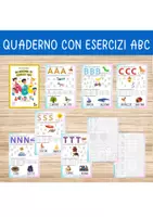 anteprima - Esercizi - Quaderno di esercizi ABC@Nikki_Giochi - Pagina di copertina
