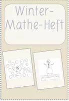 Vorschau - Arbeitsblätter - Winter-Mathe-Heft - Deckblatt