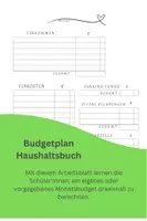 Vorschau - Arbeitsblätter - Budgetplan Haushaltsbuch - Deckblatt
