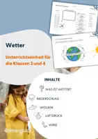 Vorschau - Unterrichtsreihen - Materialpaket Wetter Grundschule (Klasse 1-4) - Seite 1