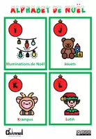 Aperçu - Cartes / Images - ALPHABET DE NOËL – Jeu d’association (Couleur) - Page 3