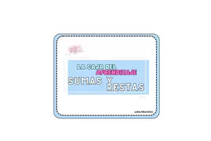 Vista previa - Juegos / Gamificación - Caja de aprendizaje: Sumas y restas - Portada