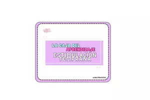Vista previa - Tarjetas / Manipulativos - Caja del aprendizaje: Estimulación temprana - Portada