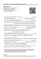 Vorschau - Arbeitsblätter - Arbeitsblätter zum Thema "Fußball-Weltmeisterschaft" + Lösung & MP3 + Infografik - Deckblatt