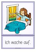 Vorschau - Fördermaterial/Inklusion - TAGESABLAUF Wort- und Bildkarten - Seite 2