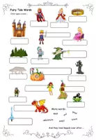 Vorschau - Arbeitsblätter - Fairy Tales Picture Dictionary, Games, Story Telling / Writing - Seite 2