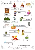 Vorschau - Arbeitsblätter - Fairy Tales Picture Dictionary, Games, Story Telling / Writing - Seite 3