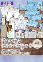 Vorschau - Stundenentwürfe - Materialpaket: Zu dem Prophet Elia / Elija/ Eliah - Seite 1