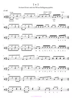 Vorschau - Arbeitsblätter - Grooves und Drumfills im Wechsel (Schlagzeugnoten PDF, MP3) - Deckblatt