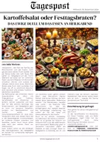 Vorschau - Arbeitsblätter - Leserbrief verfassen_Argumentieren_Weihnachtsessen_Heiligabend - Deckblatt