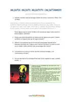 Vista previa - Hojas de trabajo - Foment lector: Personatges dolents - página 1