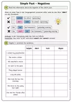 Vorschau - Arbeitsblätter - Simple Past Negatives – Exercises & Explanations (inkl. Lösungen) - Seite 1