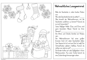Vorschau - Stationenlernen - Weihnachtliches Lesegewimmel ab 2. Klasse - Seite 3