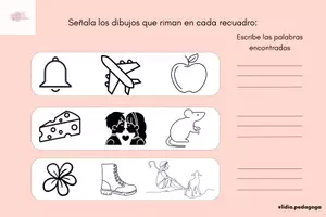 Vista previa - Hojas de trabajo - Dosier digital: Conciencia fonológica - página 1
