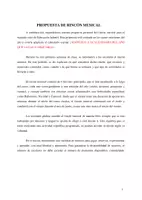 Vista previa - Unidades / Secuencias / Situaciones de Aprendizaje - EL RINCON DE LA MÚSICA - INFANTIL -12 ACTIVIDADES - página 1
