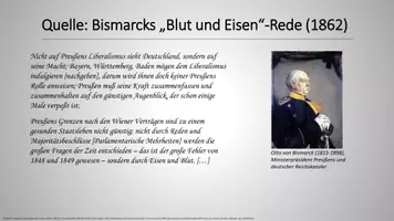 Vorschau - Präsentationen/Tafelbilder - Geschichte-Präsentation: Bismarck & Reichseinigung 1871 - Seite 2
