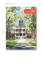 Vorschau - Unterrichtsreihen - Ivy League: Was steckt hinter Harvard und Co. - SEK I - Seite 1