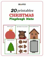 Vista previa - Hojas de trabajo - Playdoh Navidad (1) - Portada