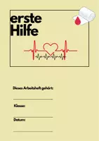 Vorschau - Unterrichtsreihen - Erste Hilfe für Kinder Blutungen - Deckblatt